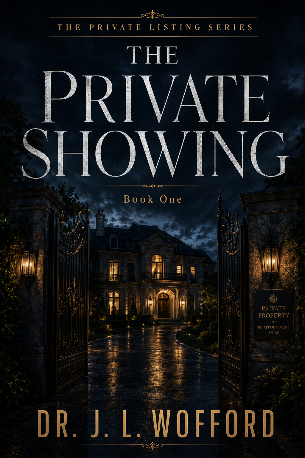The Private Showing book cover by Dr. J.L. Wofford